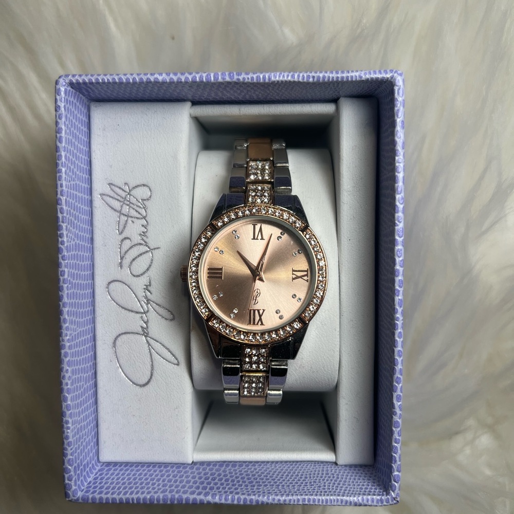 Elegant Silver and Gold Women's Watch